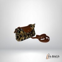 Arya Tüylü Pelus Leopar Çanta 3